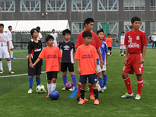 ちびっ子サッカー教室