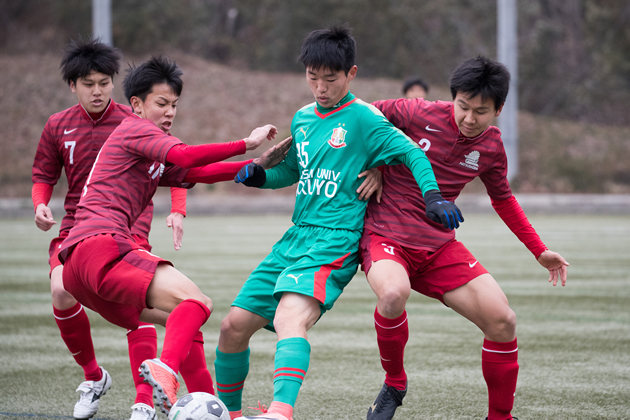関西大学北陽高校サッカー部 19年2月3日 U 18 関大北陽vs初芝立命館